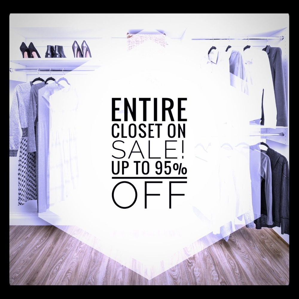 CLOSET CLEAR OUT! OFFERS WELCOME